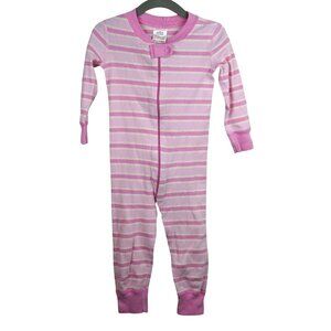 Hanna‎ Andersson Baby Girls Organic Cotton Striped Sleepwear Pajama 18-24 Months